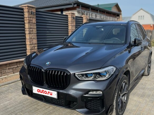 2020 BMW X5 30d IV (G05/G18), серый - вид 6