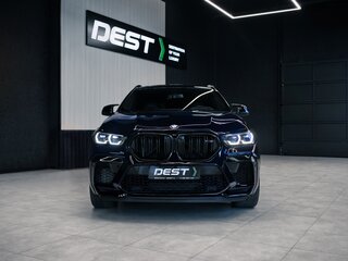 2021 BMW X6 M Competition III (F96), чёрный, 10100000 рублей, вид 3