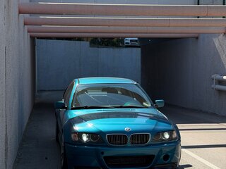 2002 BMW 3 серии 318i IV (E46) Рестайлинг, синий, 1300000 рублей, вид 2