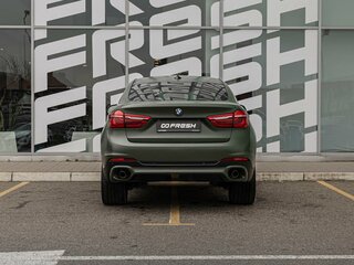 2015 BMW X6 30d II (F16), зелёный, 2664000 рублей, вид 4