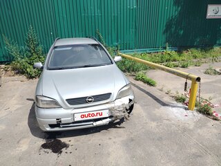 2004 Opel Astra G, серебристый, 137000 рублей, вид 1