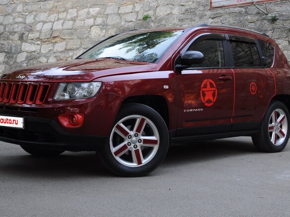 2011 Jeep Compass I Рестайлинг, пурпурный, 1100000 рублей - вид 28