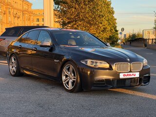 2013 BMW 5 серии M550d xDrive VI (F10/F11/F07) Рестайлинг, синий, 2950000 рублей, вид 5