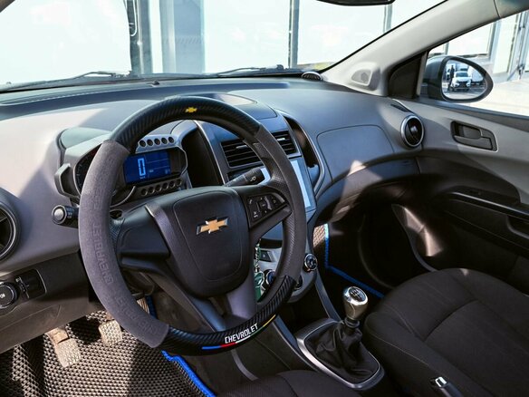 2014 Chevrolet Aveo II, серый, 584000 рублей - вид 13