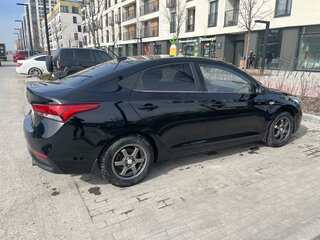 2018 Hyundai Solaris II, чёрный, 1100000 рублей, вид 4