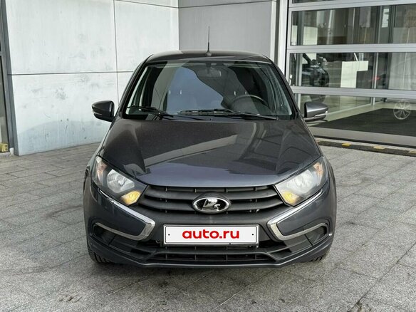 2018 Lada (ВАЗ) Granta I Рестайлинг, серый, 630000 рублей - вид 1