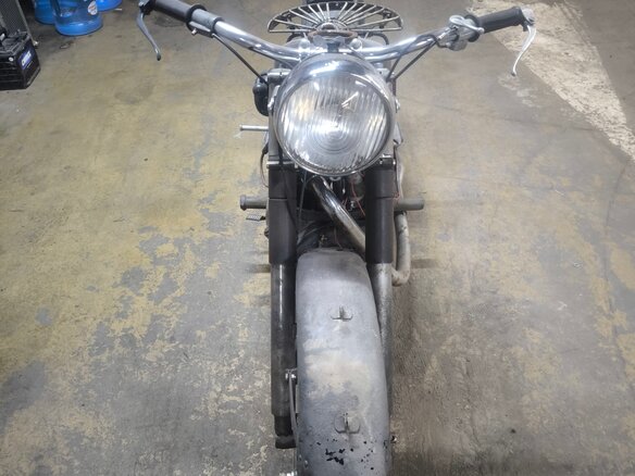 1951 BMW R 35, чёрный, 350000 рублей - вид 8