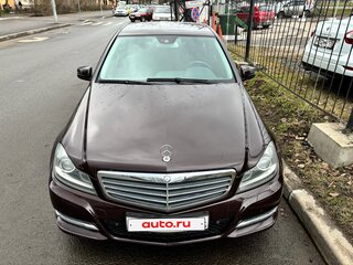 2011 Mercedes-Benz C-Класс 180 BlueEFFICIENCY III (W204) Рестайлинг, коричневый, 1271000 рублей, вид 1