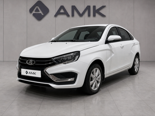2024 Lada (ВАЗ) Vesta I Рестайлинг (NG), белый, 1055460 рублей, вид 1