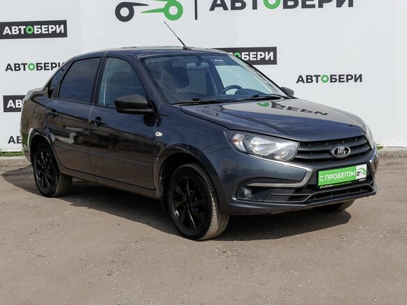 2020 Lada (ВАЗ) Granta I Рестайлинг, серый - вид 6