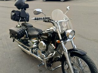 2003 Yamaha XVS400 Drag Star, чёрный, 340000 рублей, вид 1