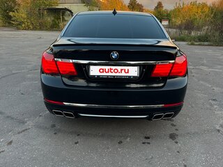 2009 BMW 7 серии Long 730Ld V (F01/F02/F04), чёрный, 2050000 рублей, вид 4