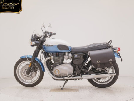 2022 Triumph Bonneville T120, голубой, 900000 рублей, вид 1
