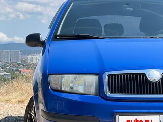 2007 Skoda Fabia I Рестайлинг, синий, 280000 рублей, вид 1