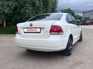 2013 Volkswagen Polo V, белый, 610000 рублей, вид 5