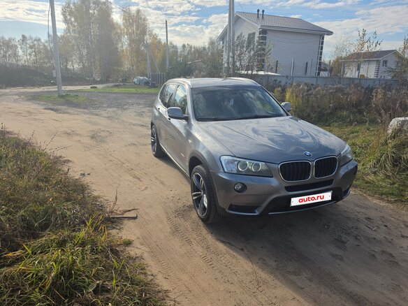2013 BMW X3 20i xDrive II (F25), серый, 1650000 рублей - вид 2