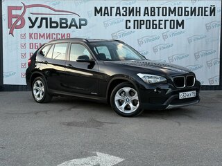 2014 BMW X1 20i I (E84) Рестайлинг, чёрный, 1690000 рублей, вид 1
