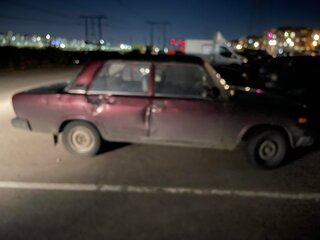 2011 Lada (ВАЗ) 2107, пурпурный, 67000 рублей, вид 2