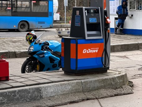 2007 Suzuki GSX-R 1000, голубой, 800000 рублей, вид 1