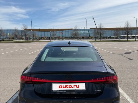 2020 Audi A7 50 TDI II (4K), синий, 5500000 рублей, вид 5