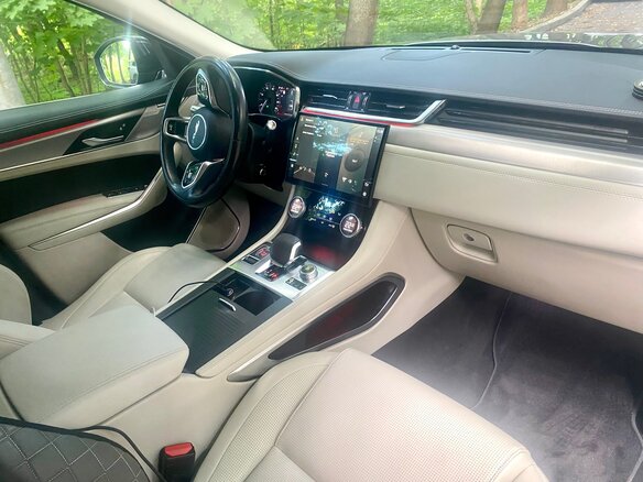 2021 Jaguar F-Pace I Рестайлинг, серый, 3290000 рублей - вид 14