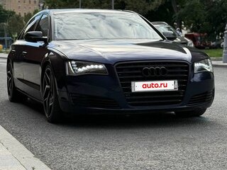 2013 Audi A8 Long III (D4), синий, 2800000 рублей, вид 4