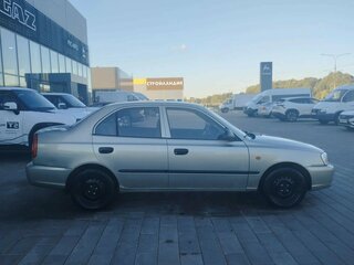 2008 Hyundai Accent ТагАЗ II, бежевый, 350000 рублей, вид 4