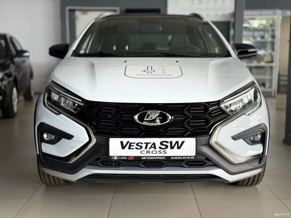 2025 Lada (ВАЗ) Vesta SW Cross I Рестайлинг (NG), белый, 2197000 рублей - вид 1