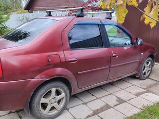 2008 Renault Logan I, красный, 250000 рублей, вид 3