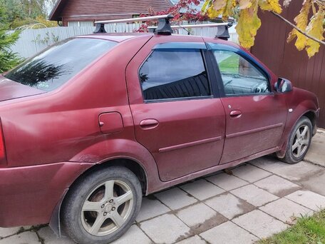 2008 Renault Logan I, красный, 200000 рублей, вид 3