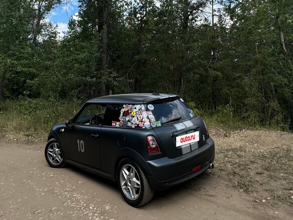 2009 Mini Hatch Cooper II (R56), синий, 880000 рублей - вид 1