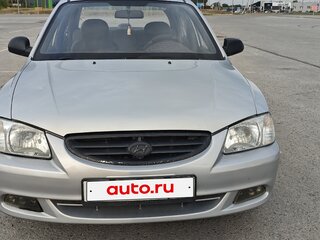 2008 Hyundai Accent ТагАЗ II, серебристый, 300000 рублей, вид 1