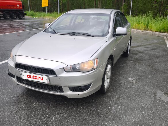 2012 Mitsubishi Lancer X Рестайлинг, серый, 750000 рублей