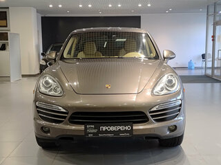 2010 Porsche Cayenne II (958), коричневый, 2150000 рублей, вид 2