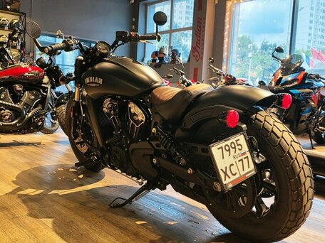 2023 Indian Scout, чёрный, 1390000 рублей, вид 4
