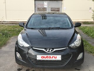 2011 Hyundai Elantra V (MD), чёрный, 610000 рублей, вид 1