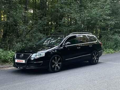 2009 Volkswagen Passat B6, чёрный, 635000 рублей, вид 1