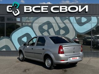 2012 Renault Logan I Рестайлинг, серый, 475000 рублей, вид 3