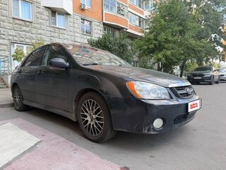2005 Kia Spectra II, чёрный, 325000 рублей, вид 1