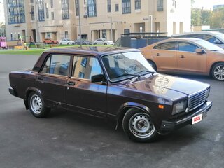 2007 Lada (ВАЗ) 2107, пурпурный, 205000 рублей, вид 4