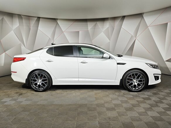 2014 Kia Optima III Рестайлинг, серый, 1295150 рублей - вид 5