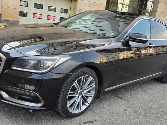 2019 Genesis G80 I, чёрный, 2650000 рублей - вид 7