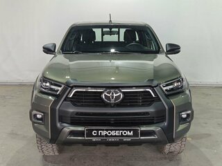2022 Toyota Hilux VIII Рестайлинг 2, зелёный, 6300000 рублей, вид 2