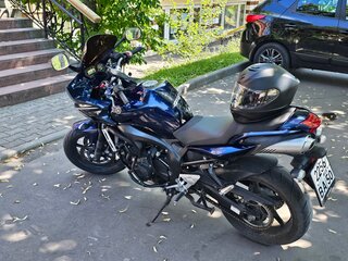 2008 Yamaha FZ6, синий, 430000 рублей, вид 4