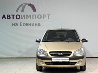 2008 Hyundai Getz I Рестайлинг, бежевый, 550000 рублей, вид 2