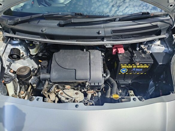 2009 Toyota Vitz II (XP90), серебристый - вид 20