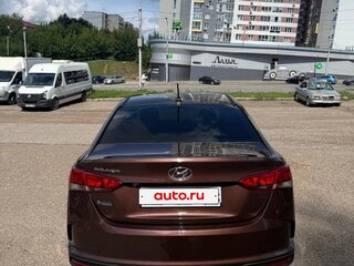 2022 Hyundai Solaris II Рестайлинг, коричневый, 2250000 рублей, вид 4