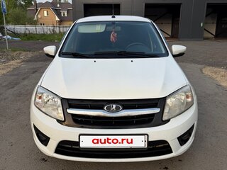 2015 Lada (ВАЗ) Granta I, белый, 485000 рублей, вид 2