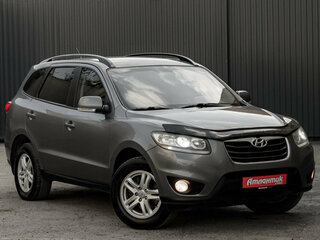 2011 Hyundai Santa Fe II Рестайлинг, серый, 1335000 рублей, вид 3