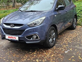 2014 Hyundai ix35 I Рестайлинг, синий, 1350000 рублей, вид 2